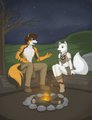 Commission - Campfire Stories