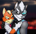 WolfxFox by CirrusKitfox