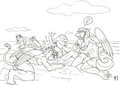 Beachside Fun by HorseFeather