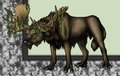 Moldy Moosehound by amusedinsanity
