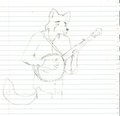 Banjo fox by SirAgnomen