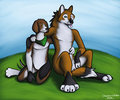 Two Best Friends - Commission