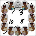 11 angels giggling by AngelFyre