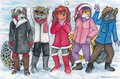 A walk in winter by Arwyn