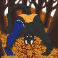 The Crunch of Fall - YCH by Zikaur