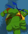 Leonardo shows off his foot by KMJ91