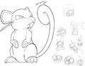 Rattata lineart