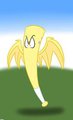 Fluttershy Bat by MofetaFromBklyn