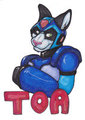 Maverick Hunter Toa  Badge