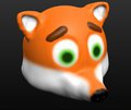 Fox Head Sculpt