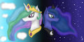 Sun and the Moon by SparcHaze