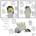 I love art! by SparcHaze
