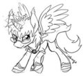 Charlie Pny Alicorn OC by Lunar_Umbrage