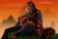 "Sunset Snuggle" 
