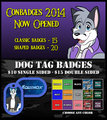 Conbadges 2014 Opened