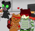 Battle Bears Group by noggum