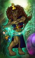 Afro Lion Magic by BurnheartKyrie