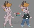 Little Book Worm: Lil Deer Adopt by SleepyButt