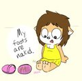Pink Sandals Come Off by dashinlocat