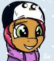 Babs with a Gunter Hat by MagicalHoney