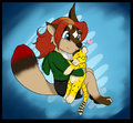 Amber and the Jim Plushy