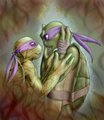 Broken - Donatello by blackdragonsama