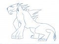 Jembal The Dragon -lineart- 