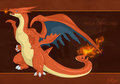 Mega Charizard Y by Etrii