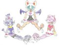 Sonic Girls' Ghostly Tickling