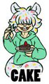 CAKE BADGE BY FIZTHEANCIENT