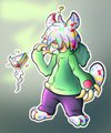 TANUKI CAKE BY FRISKY-LIME