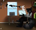 Nonchalant Target Practice