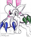 Come on, Wolf Slave - Emerald - Traditional Color by KaoNocturatzu
