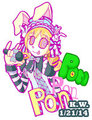 PONPONPON Mami-Bunni Badge
