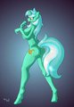 Anthro Lyra Heartstrings by Fuf