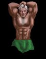 Roko's muscled body by EQQUS