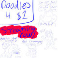 LIVESTREAMING&nbsp;&nbsp;DERPY DOODLES 4 $1 !!!