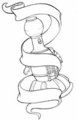 Tom Servo Tattoo (inks)
