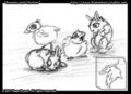 Bunnies and Chickies ACEO