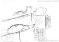 Life drawing Study - Cat at rest