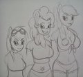 Three Mares, One Common Connection (WIP)