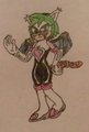Commission - TG Zaki in Rouge's Clothes