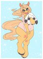 Jessa must have her plushie by MistyHusky84