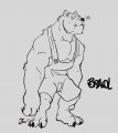 Brawl the Bear  by jovee