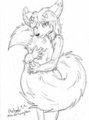  Rayroo's big fluffy tail...