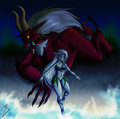 Commission: Lily and the Beast