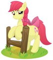Pregnant Applebloom by Xniclord789x