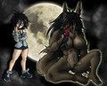 Commission: August Ingrid x Werejackal August
