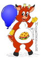 Hamburdeer Care Bear Color