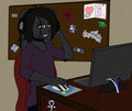 The other side Goth Bunny's stream 